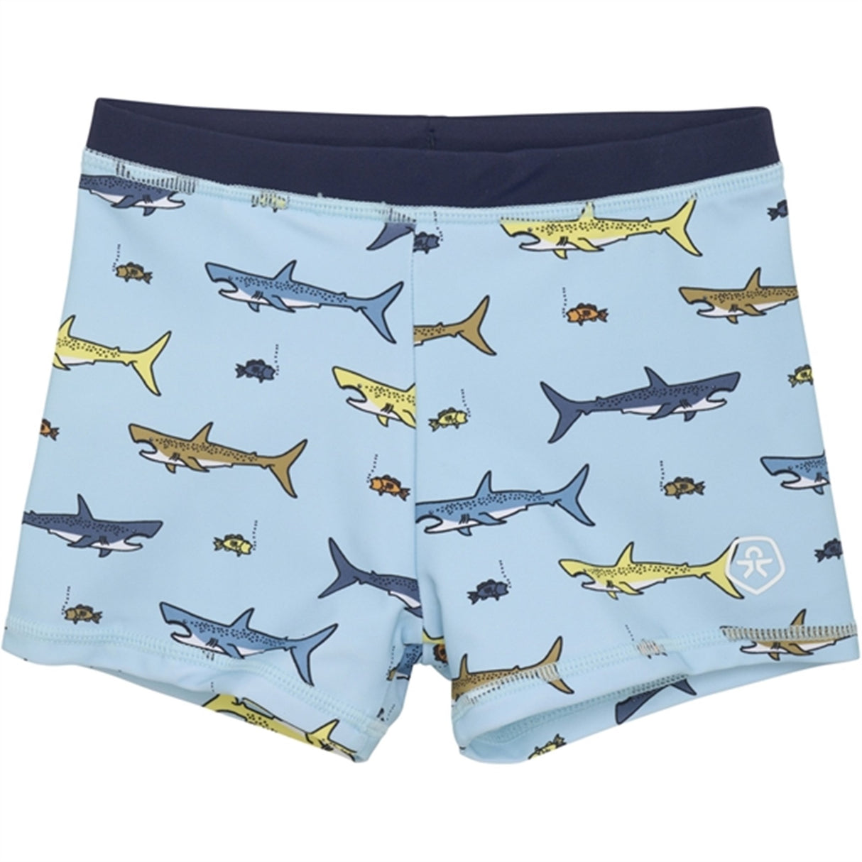 Color Kids Swim Trunks AOP Cerulean