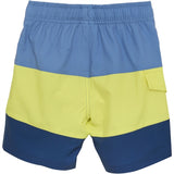 Color Kids Swim Shorts Colorblock Limelight 3