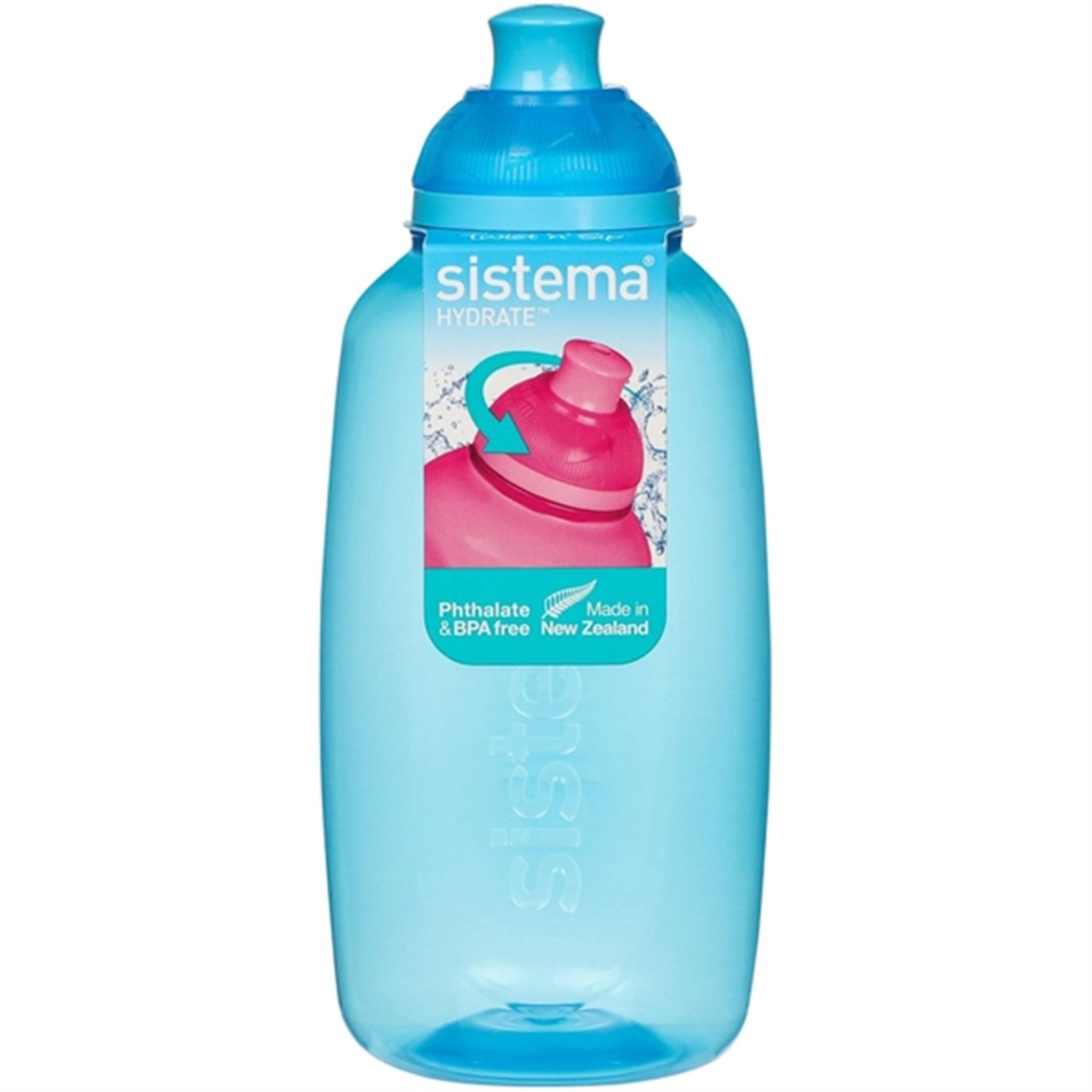 Sistema Twist 'n' Sip Itsy Water Bottle 380 ml Blue 4