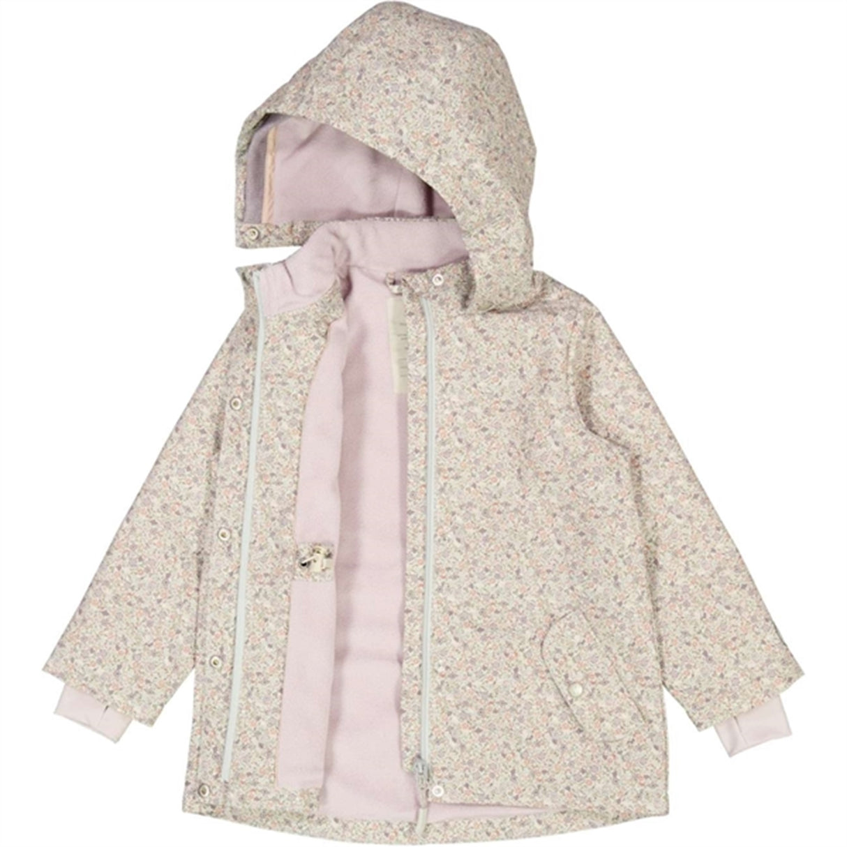 Wheat Jacket w. Fleece Gry Tech Highrise Flowers 2