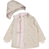 Wheat Jacket w. Fleece Gry Tech Highrise Flowers 3