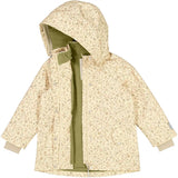 Wheat Jacket w. Fleece Gry Tech Wild Flowers 3