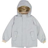 Wheat Jacket w. Fleece Karl Tech Cloudy Sky