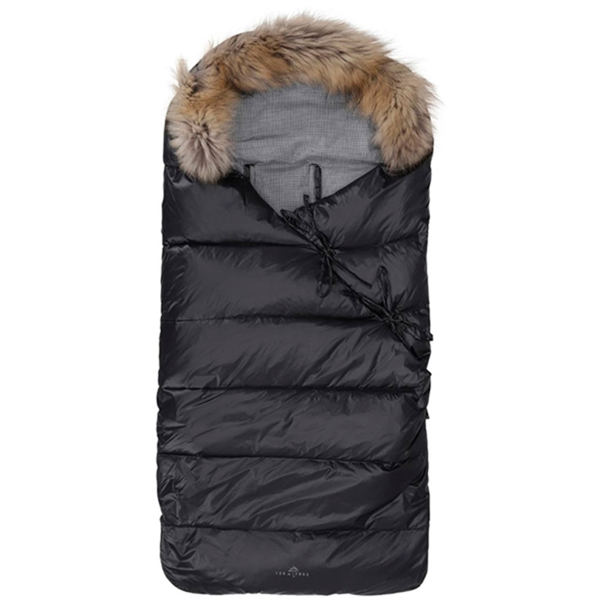 Ver de Terre Featherlight Sleeping Bag w. Fur Black