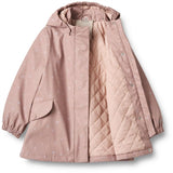 Wheat Rain Jacket Rika Thermo Powder Rose Flowers 3