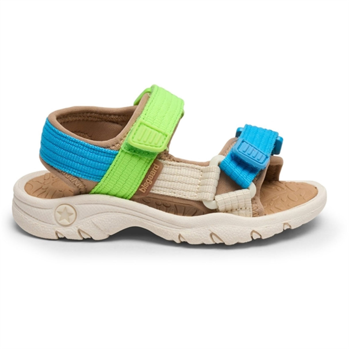 Bisgaard Nico Sandal Bright Blue/Green