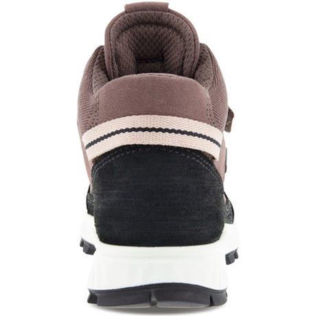 Ecco Exostrike Velcro Ankle Boot Black/Dusty Purple 2