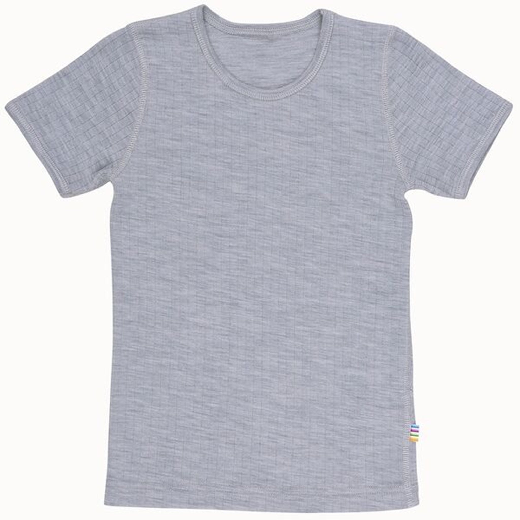 Joha T-shirt Wool Grey Melange