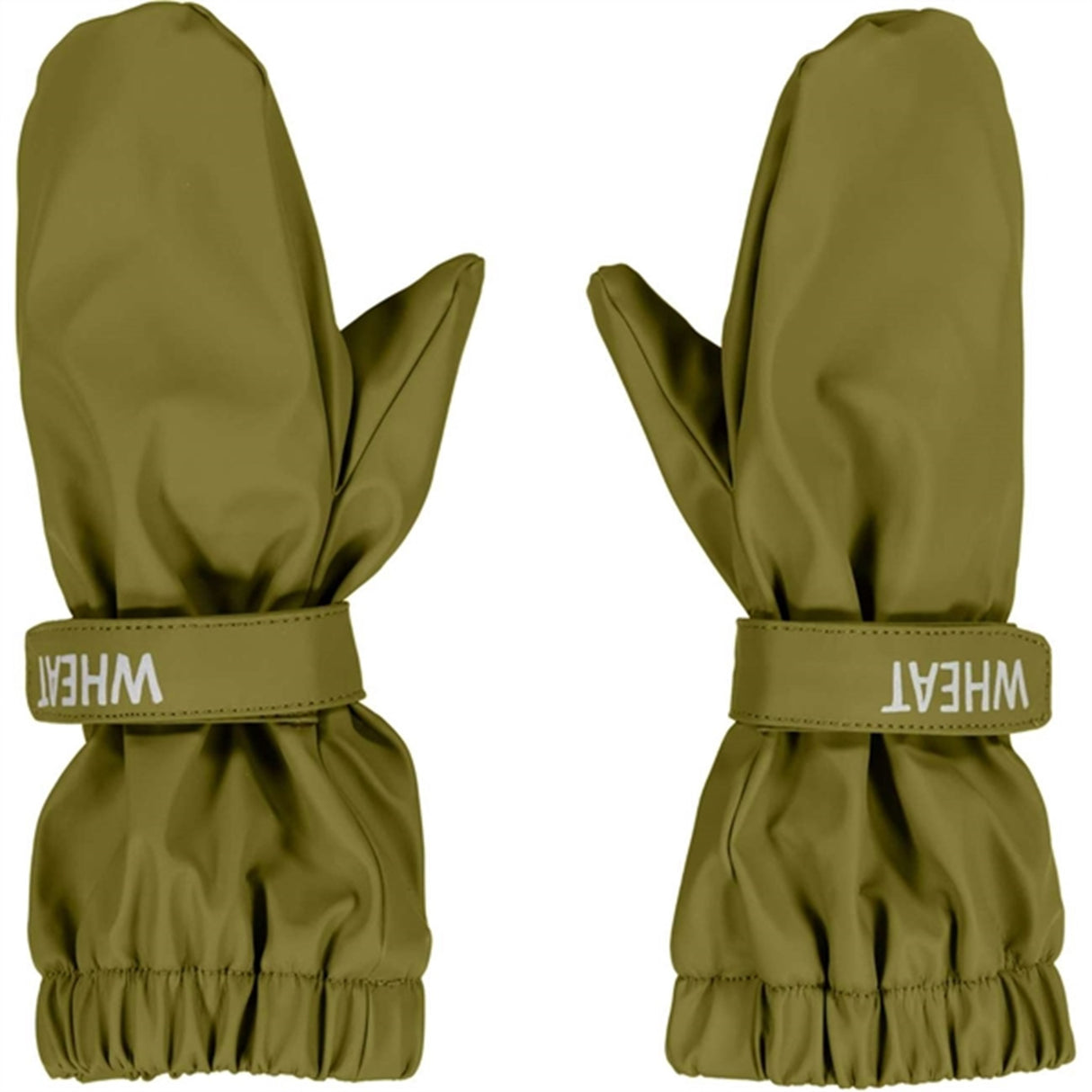 Wheat Mittens Rain Rily Heather Green