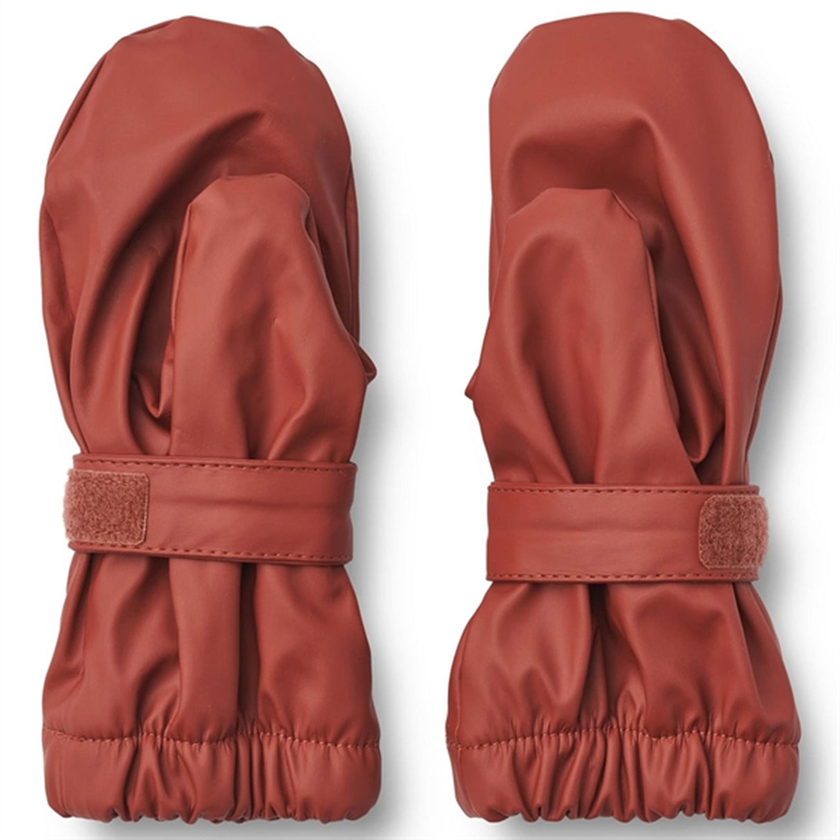 Wheat Mittens Rain Rily Red 2