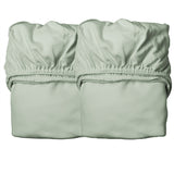 Leander Sheet for Junior Bed 2-Pack Sage Green