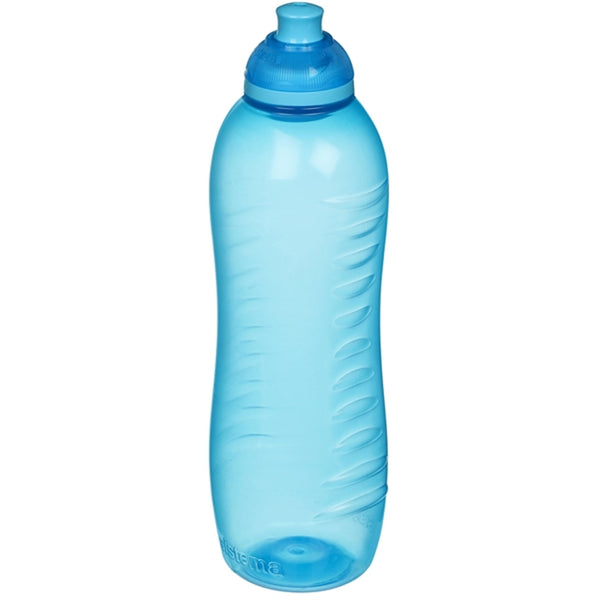 Sistema Twist 'n' Sip Water Bottle, 620ml – Leakproof, BPA-Free, Easy-Grip, Dishwasher Safe (Assorted Color)