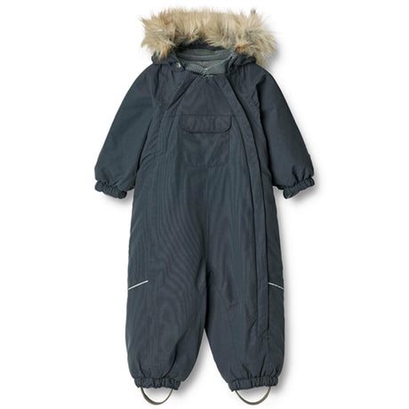 Wheat Snowsuit Nickie Tech Dark Blue