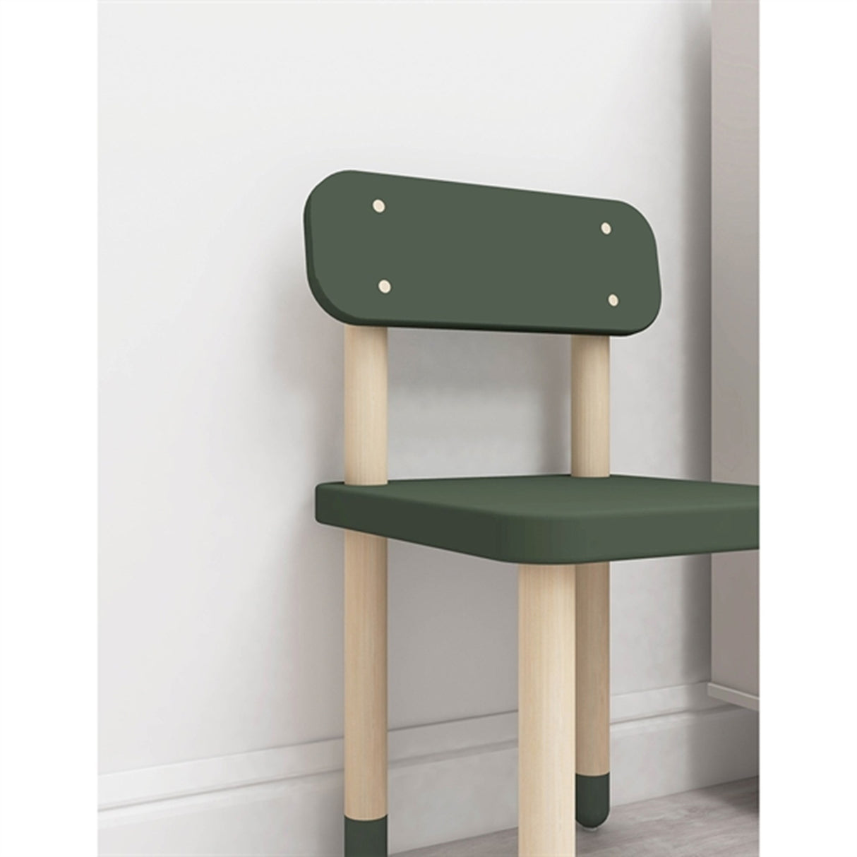 Flexa Dots Chair Deep Green