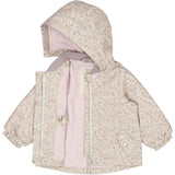 Wheat Jacket w. Fleece Gry Tech Highrise Flowers 2