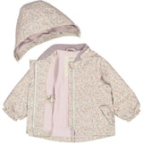 Wheat Jacket w. Fleece Gry Tech Highrise Flowers 3