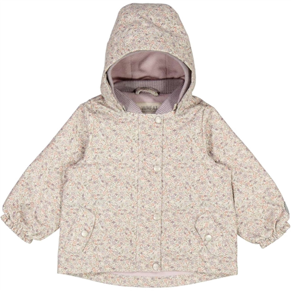 Wheat Jacket w. Fleece Gry Tech Highrise Flowers