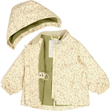 Wheat Jacket w. Fleece Gry Tech Wild Flowers 4