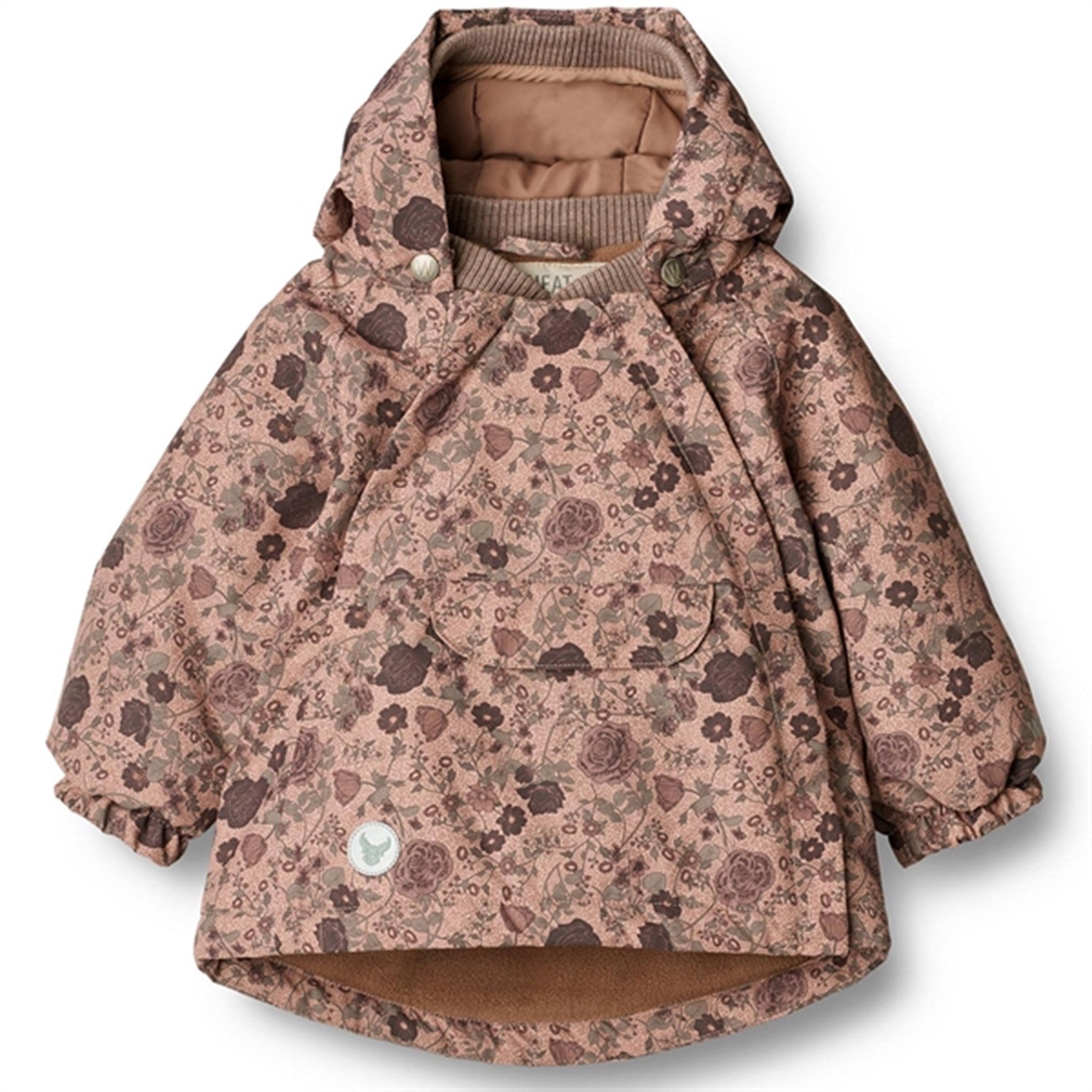 Jacket Sascha Tech Rose Dawn Flowers - Wheat | Luksusbaby