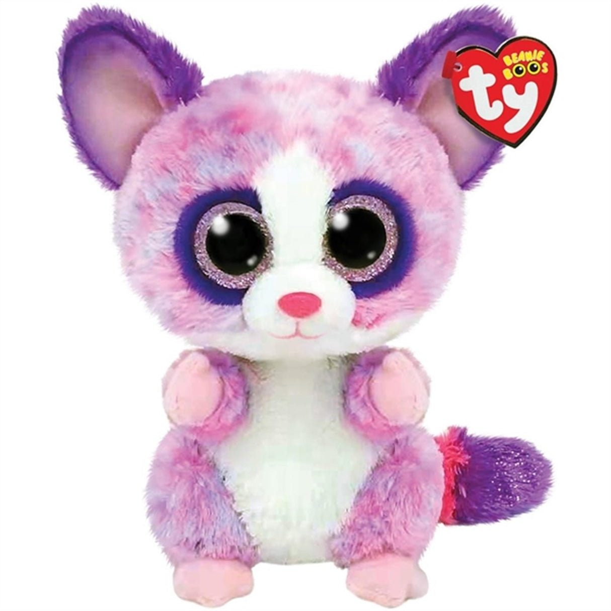 TY Beanie Boos Becca - Pink Bush Baby Reg