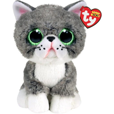 TY Beanie Boos Fergus - Gray Cat Reg