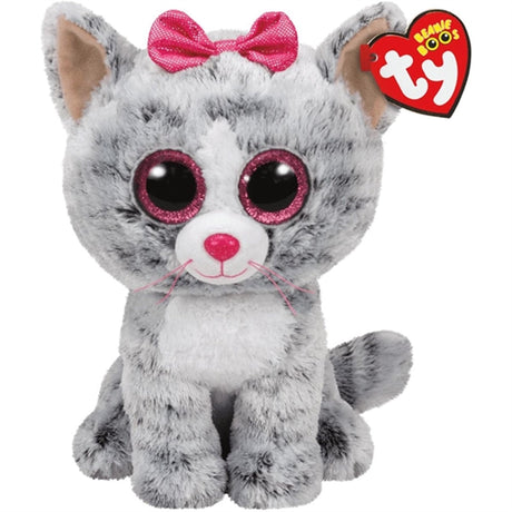 TY Beanie Boos Kiki - Grey Cat Reg