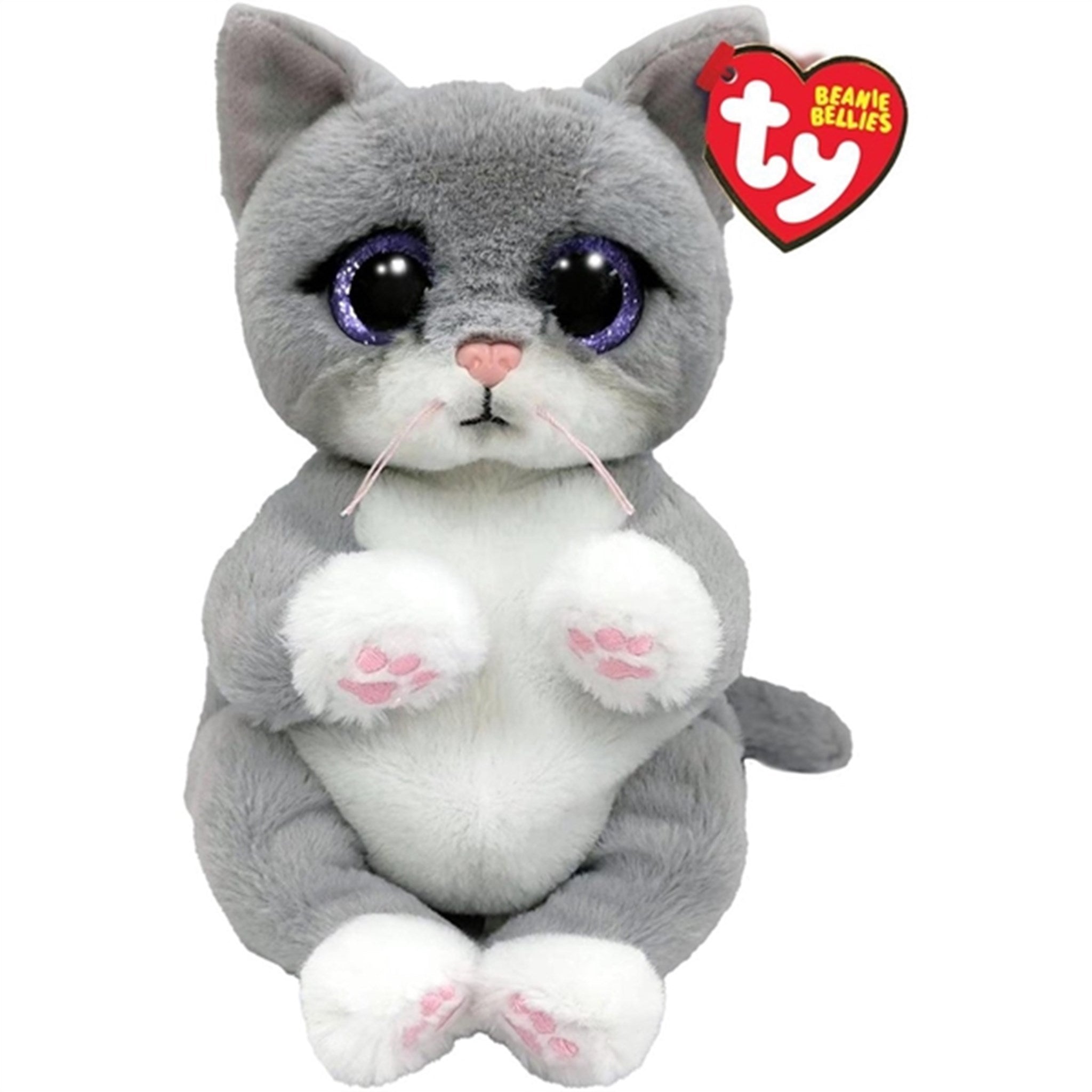TY Beanie Bellies Morgan - Grey Cat Reg