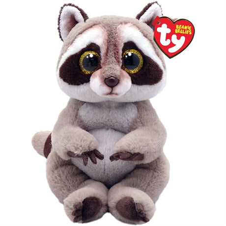 TY Beanie Bellies Petey - Raccoon Reg