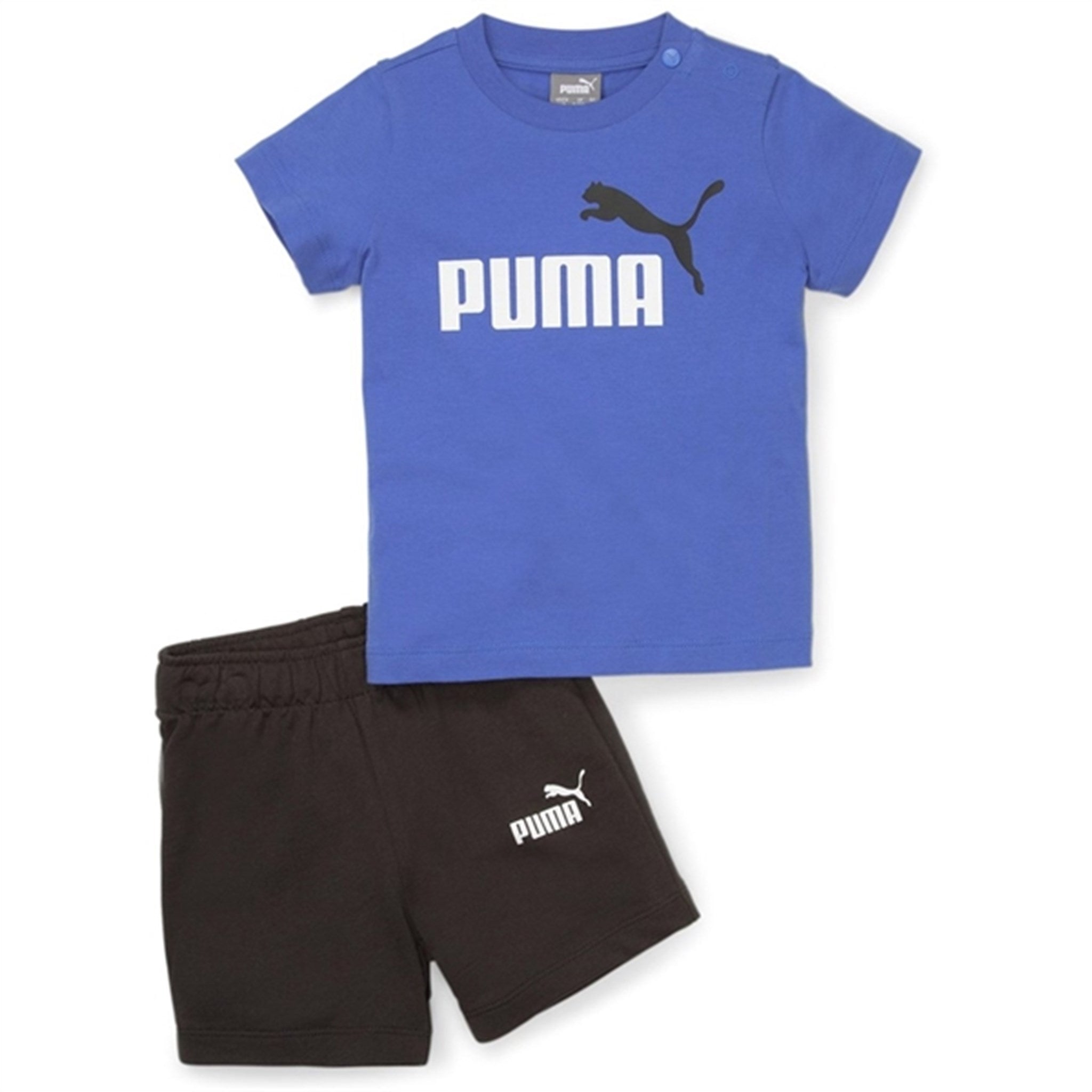 Puma Minicats T-shirt & Shorts Set Royal Sapphire