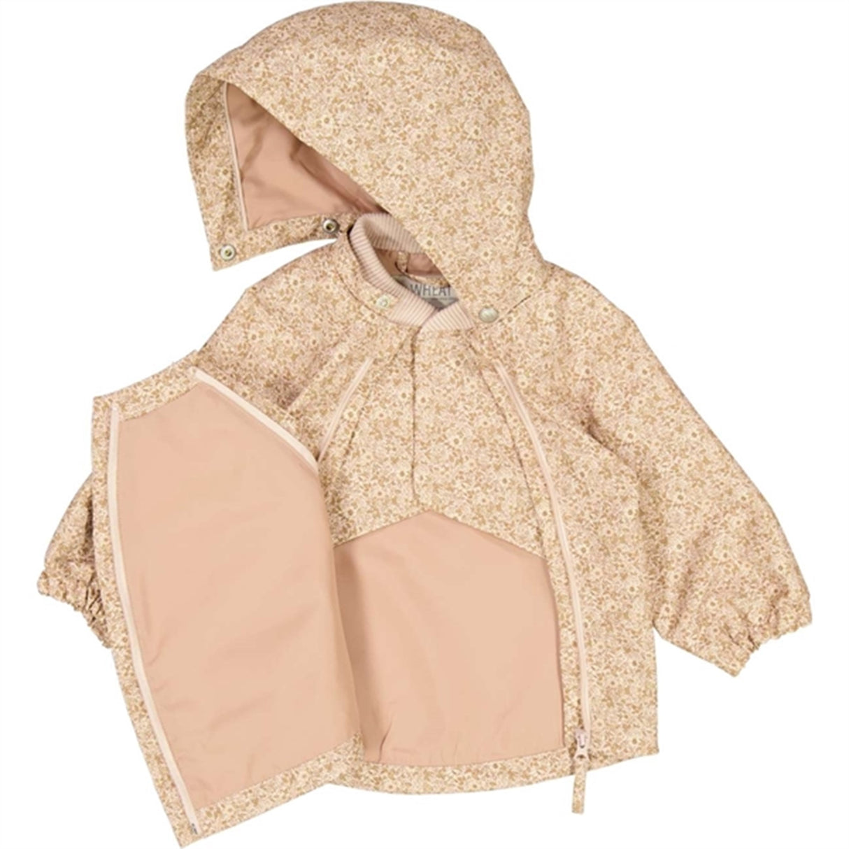 Wheat Jacket Sveo Tech Rose Dust Flowers 3