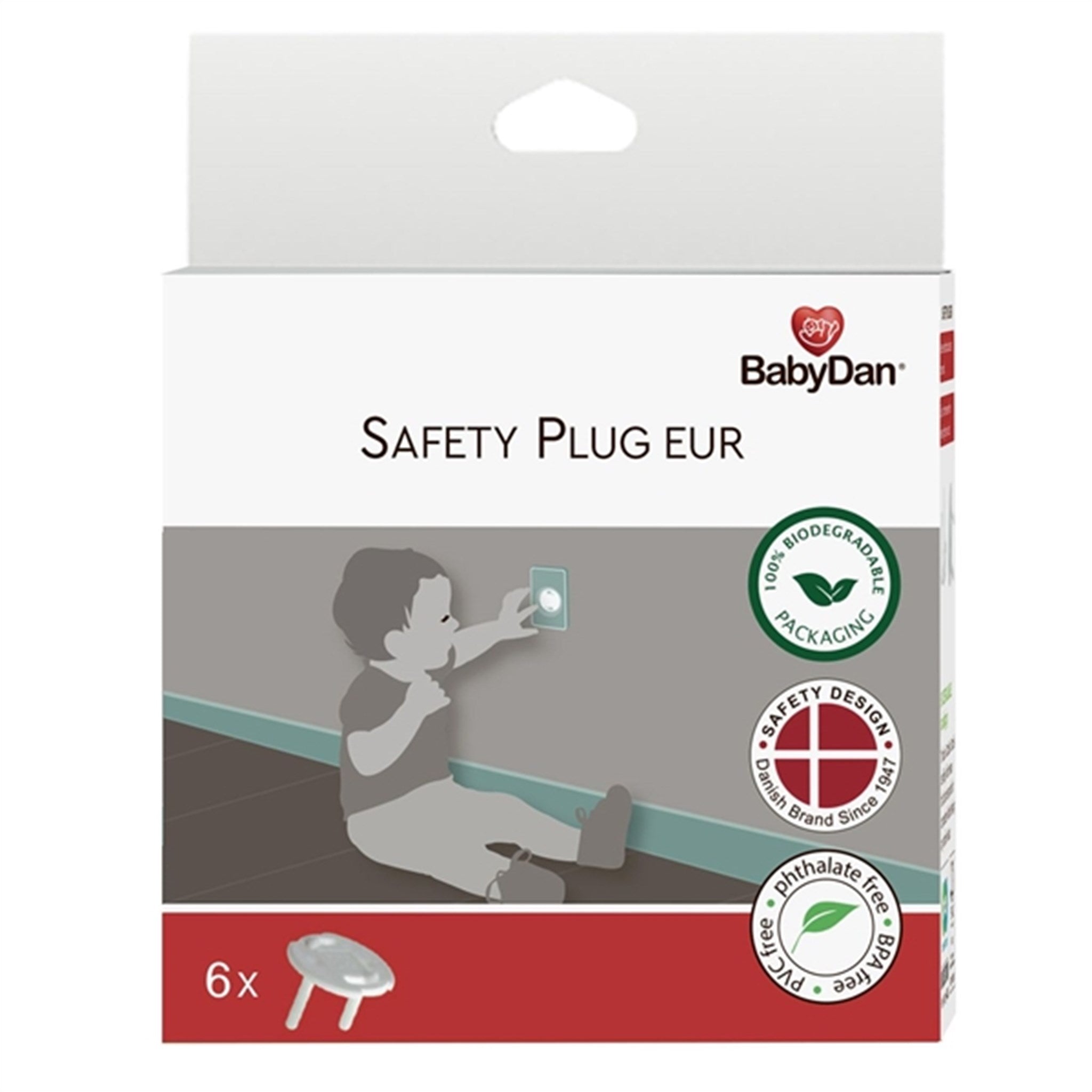 BabyDan Safety Plug EUR 12 pcs. 4