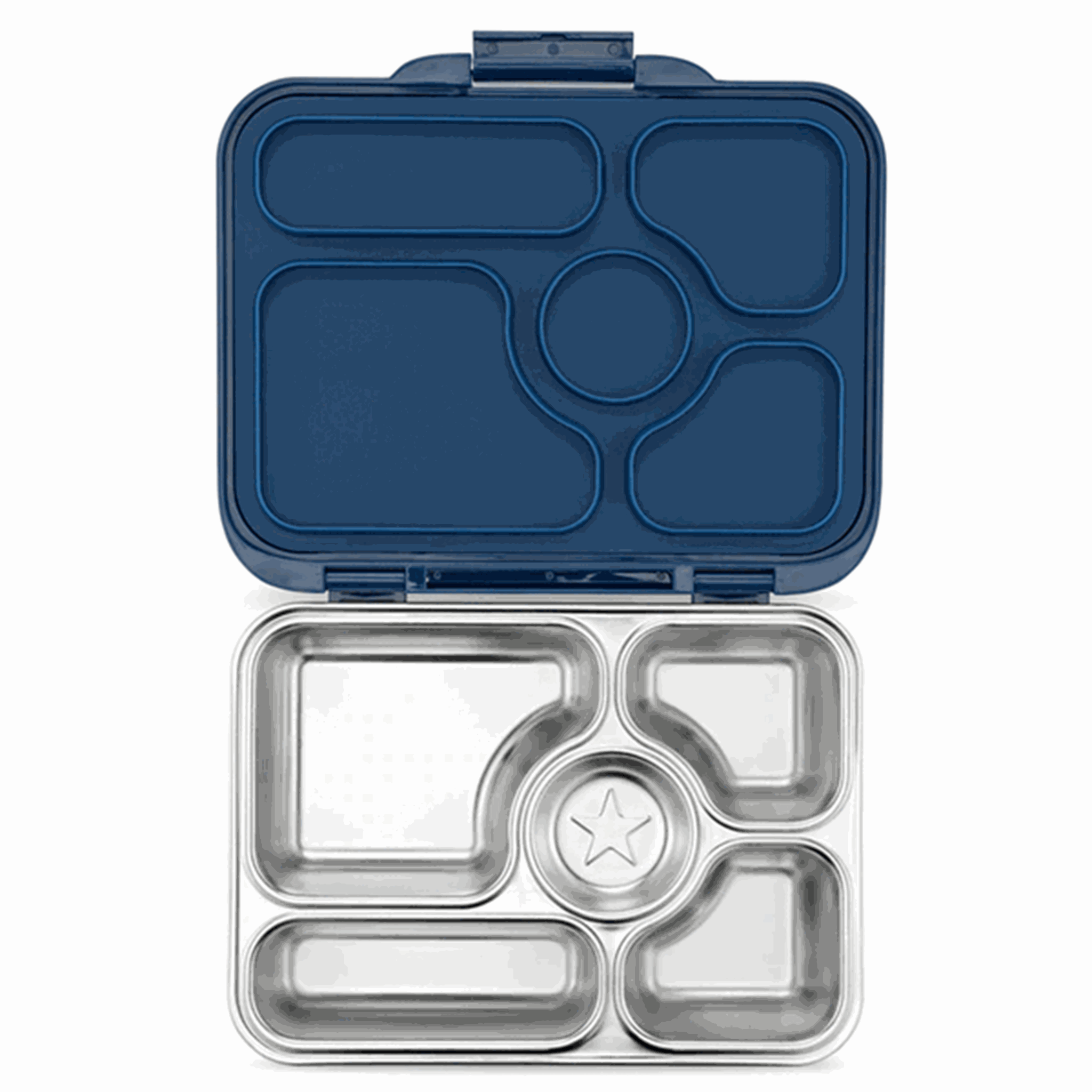 Yumbox Presto Stainless Steel Lunch Box Santa Fe Blue 5