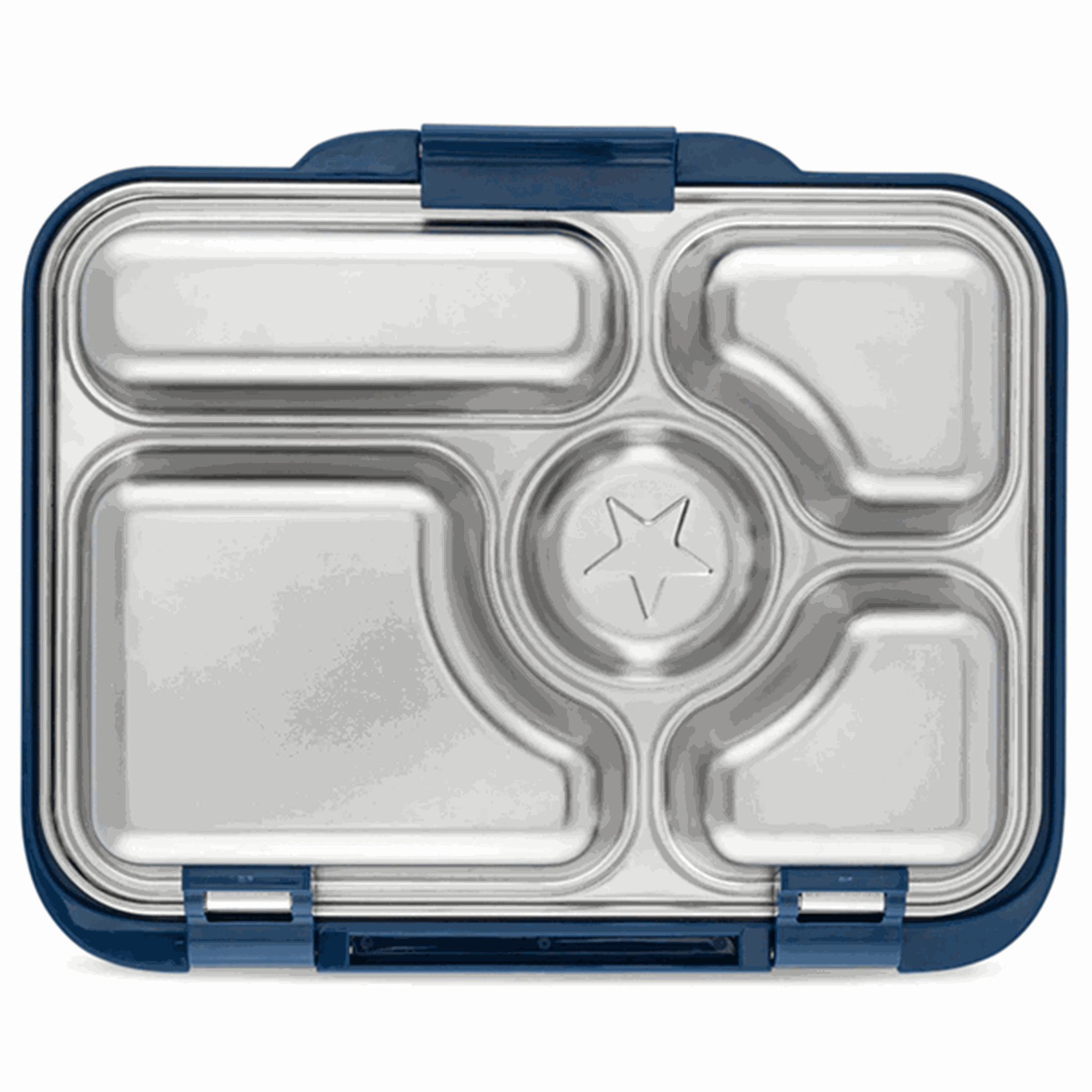 Yumbox Presto Stainless Steel Lunch Box Santa Fe Blue 7