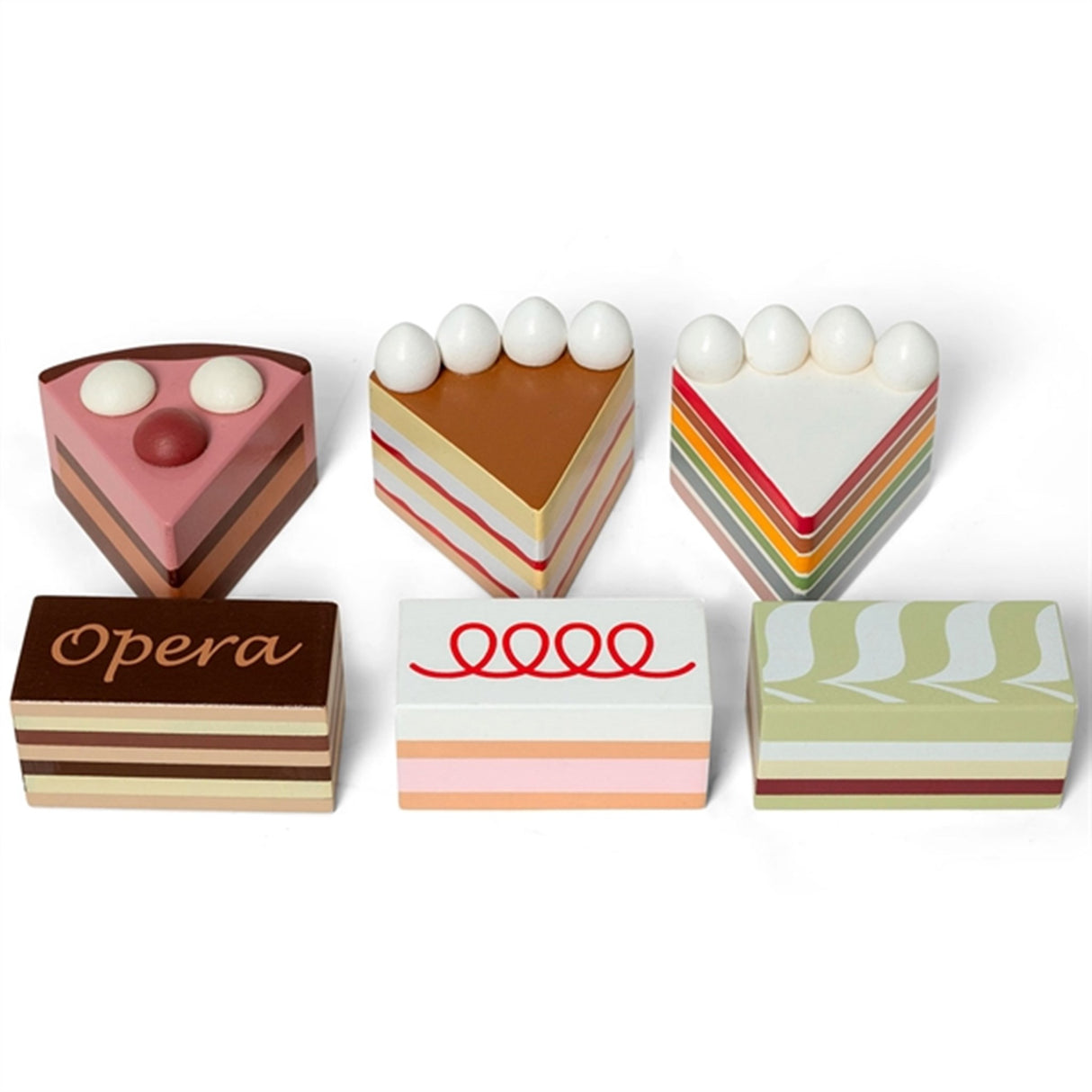 MaMaMeMo Cake Slices on Platter