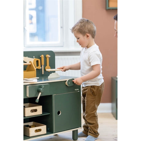 FLEXA PLAY The Workbench Green