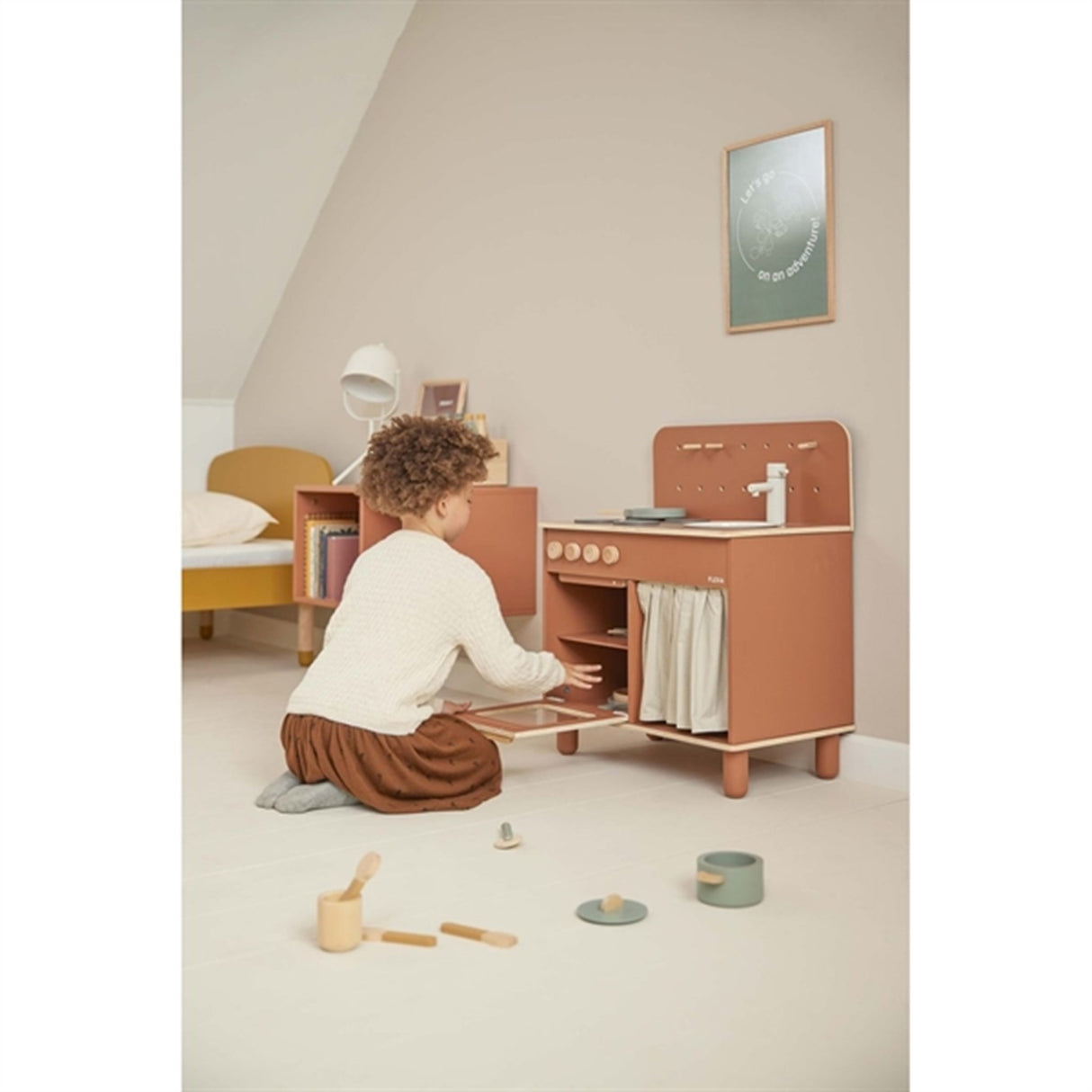 FLEXA PLAY Kitchen Rosa