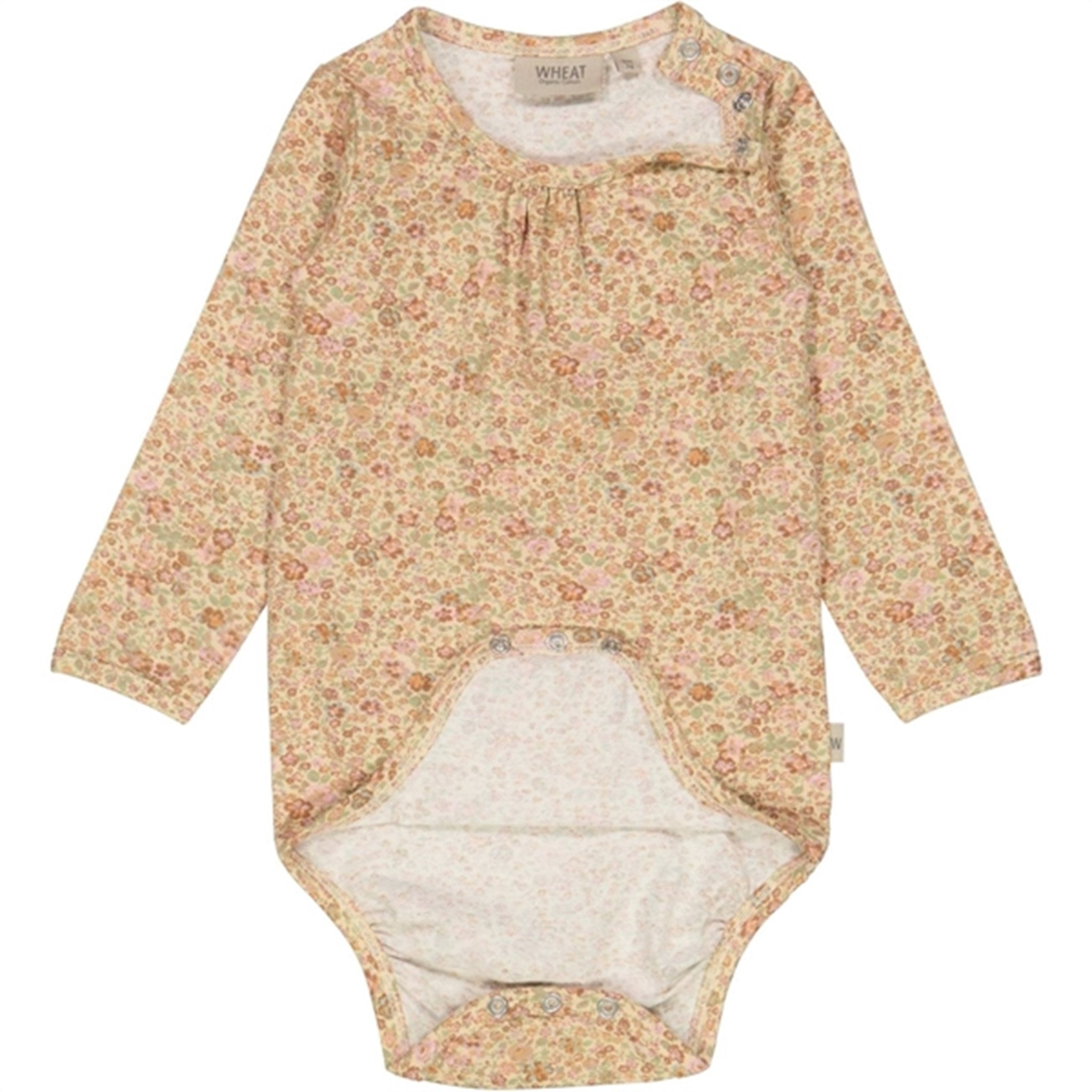 Wheat Barely Beige Small Flowers Liv Body 3