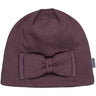 Mikk-Line Wool Hat with Bow Huckleberry