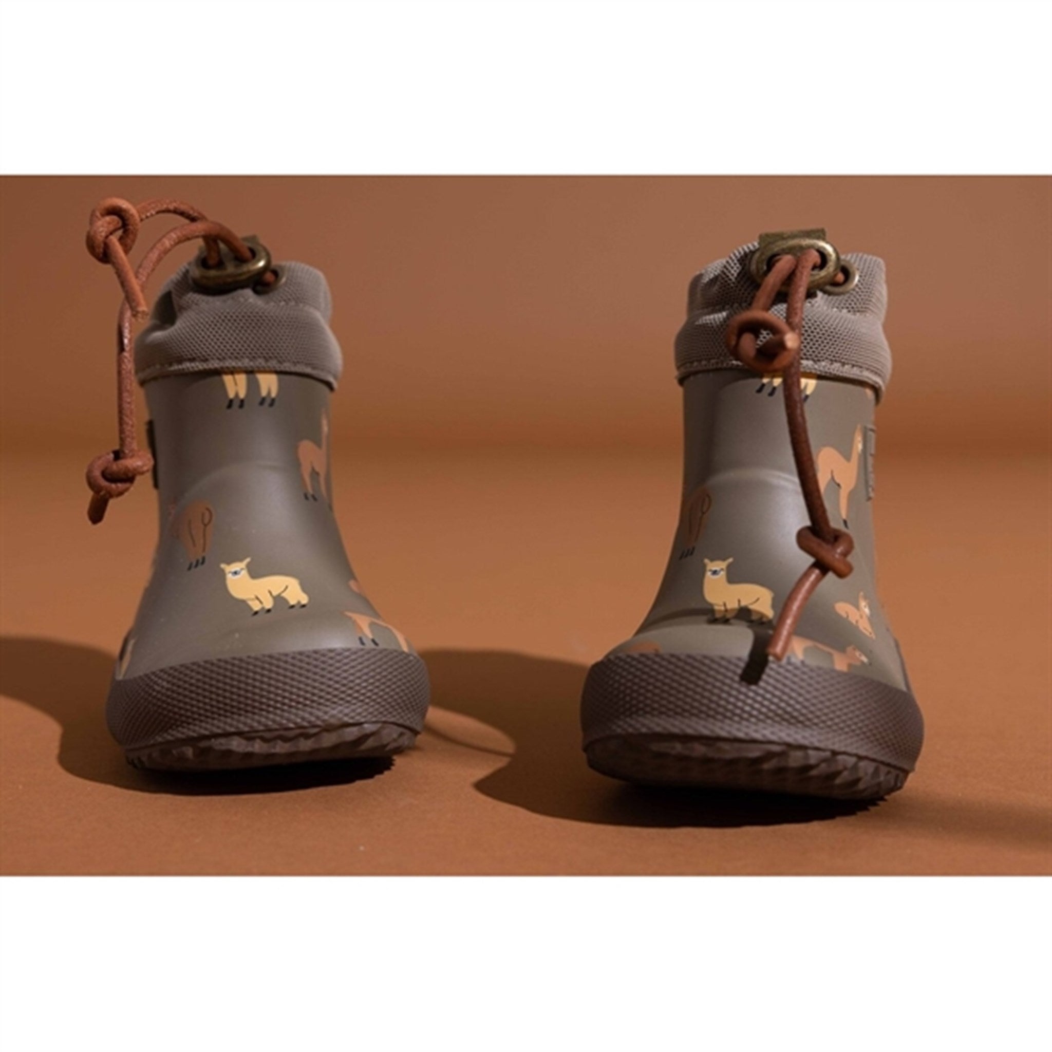Huttelihut X Bisgaard Baby Thermo Rubber Boots Earth 2