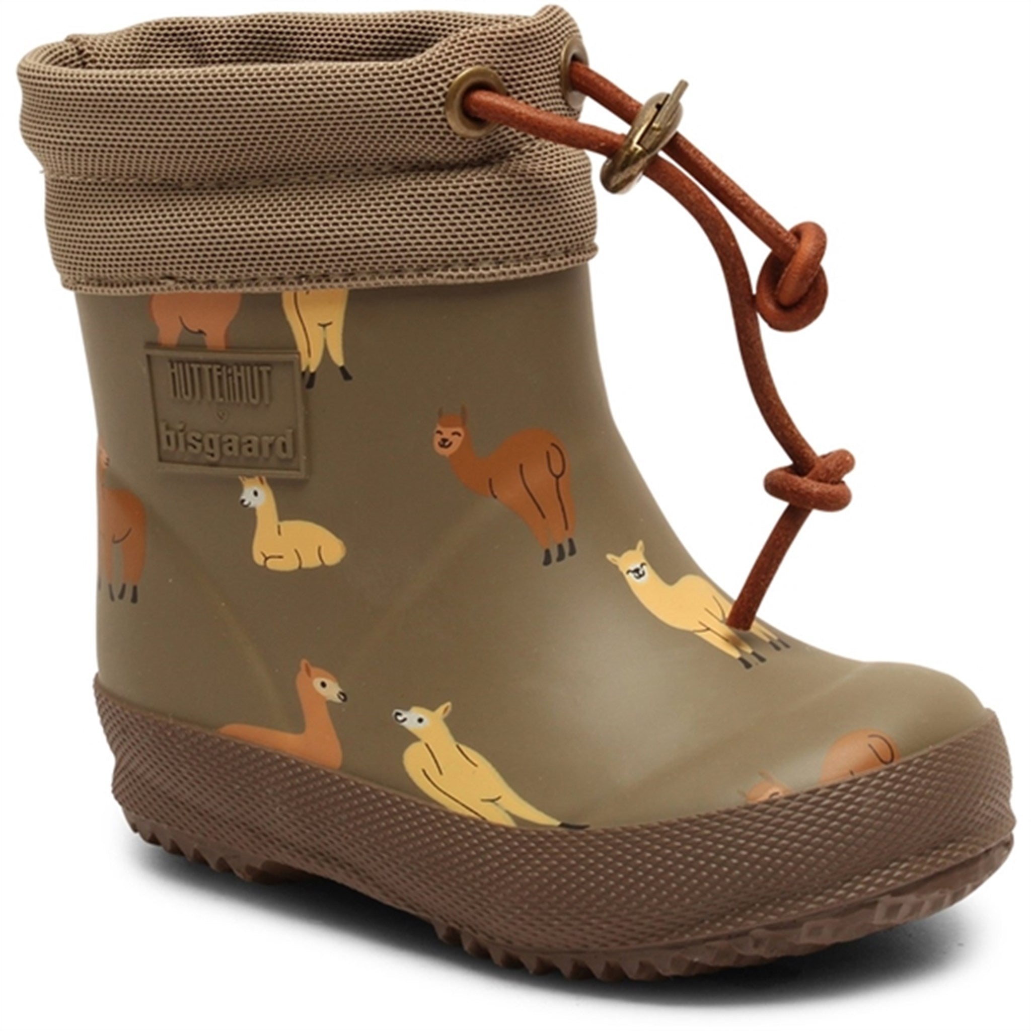 Huttelihut X Bisgaard Baby Thermo Rubber Boots Earth