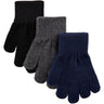Mikk-Line Magic Gloves 3-pack Blue Nights-Antrazite-Black