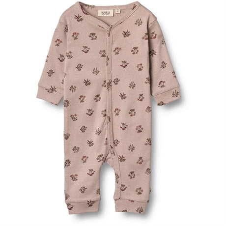 Wheat Dark Powder Flowers Nikola Nightsuit