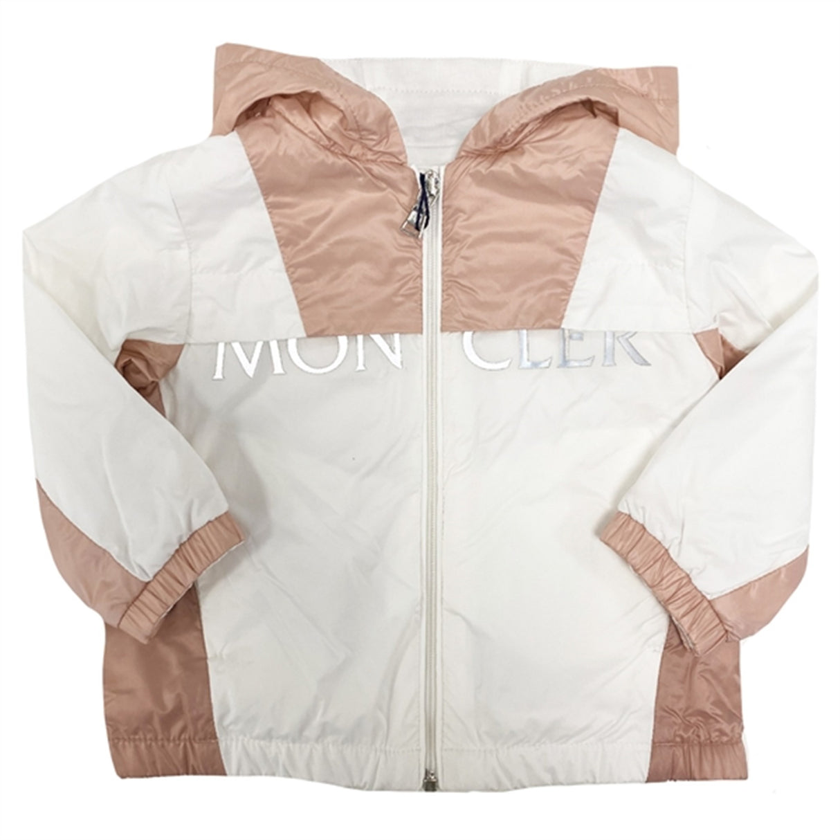 Moncler Arilas Giubbotto Jacket White Rose