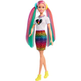 Barbie® Hair Feature Doll Leopard Rainbow