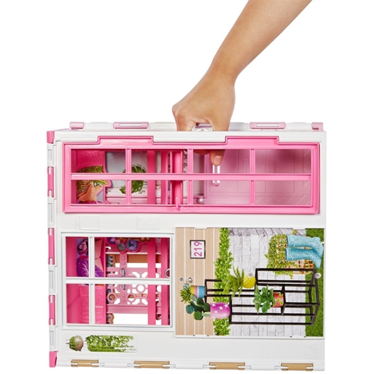 Barbie® Grab and Play Dollhouse Incl. Doll