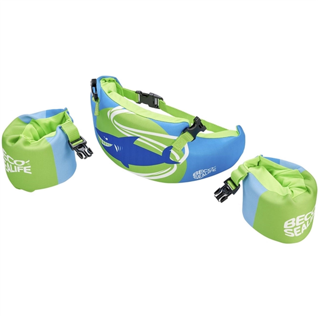 BECO Sealife Neopren Learn-To-Swim Set Green 3