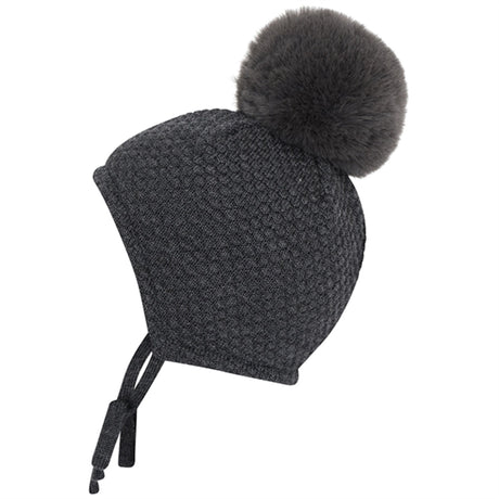 MP 97503 Chunky Oslo Beanie Dark Grey Melange 497