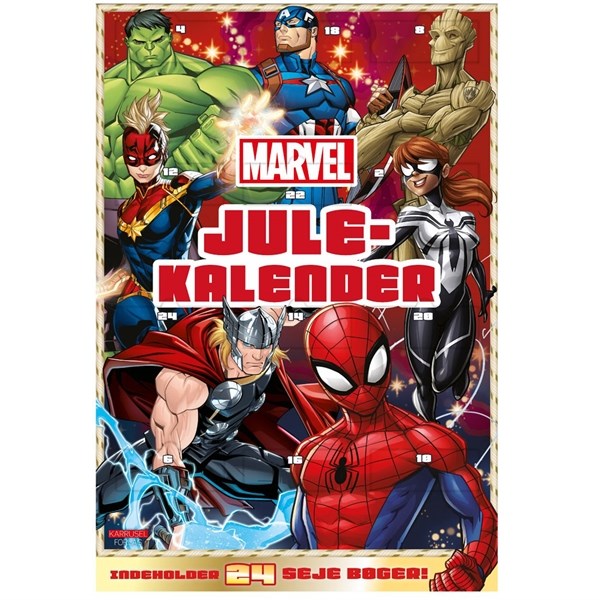 Karrusel Forlag - Marvel Christmas Calender - 24 Books