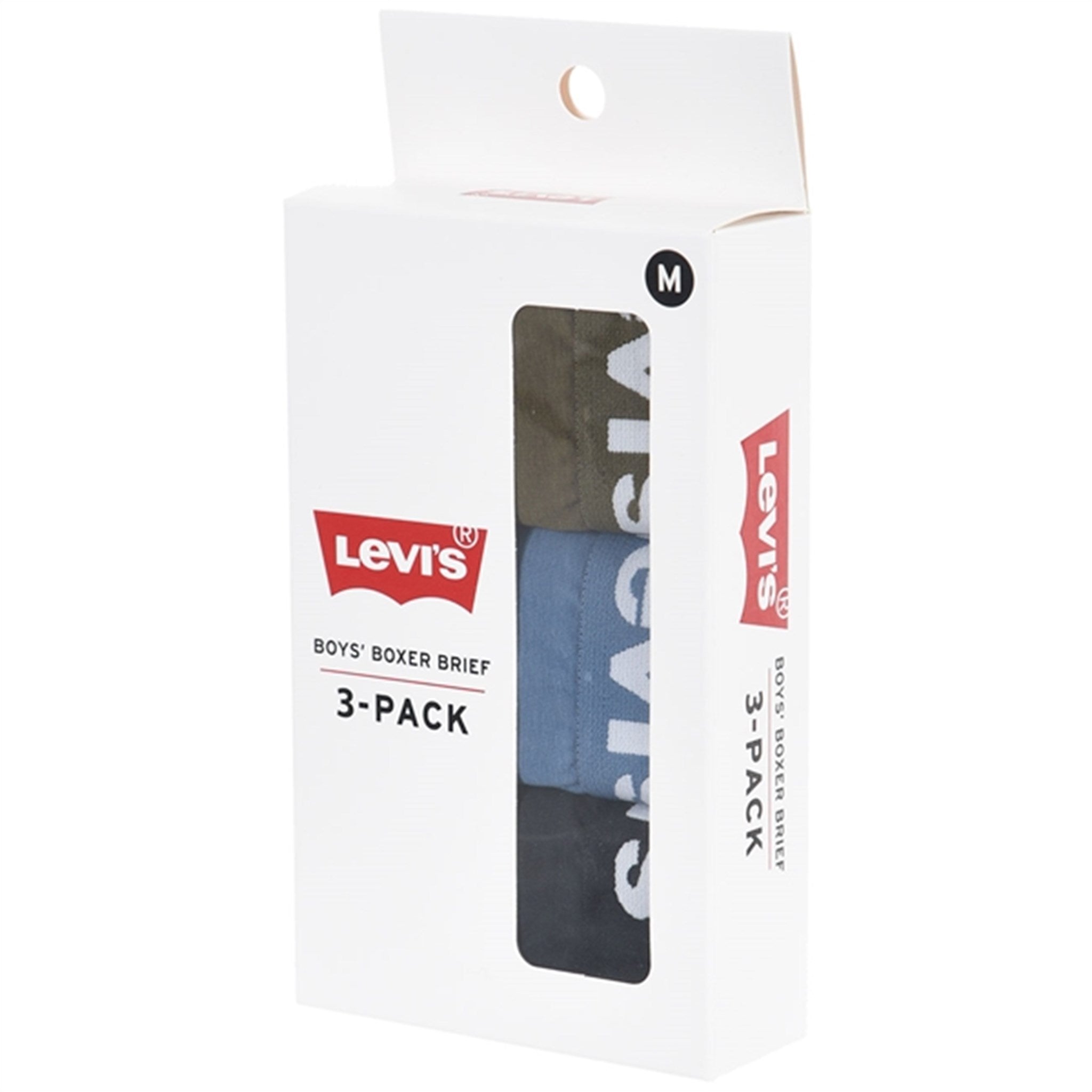 Levi's Boxer Briefs 3-Pack Black 3