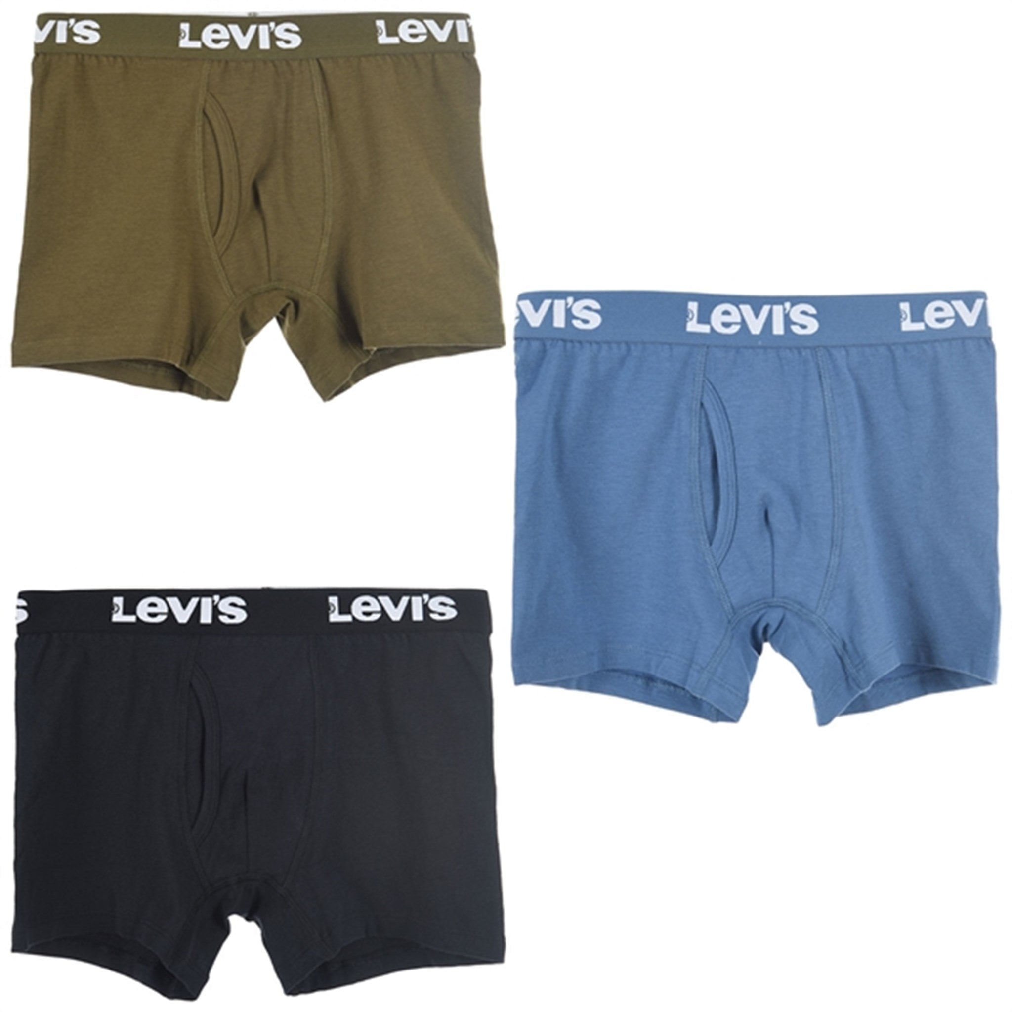 Levi's Boxer Briefs 3-Pack Black